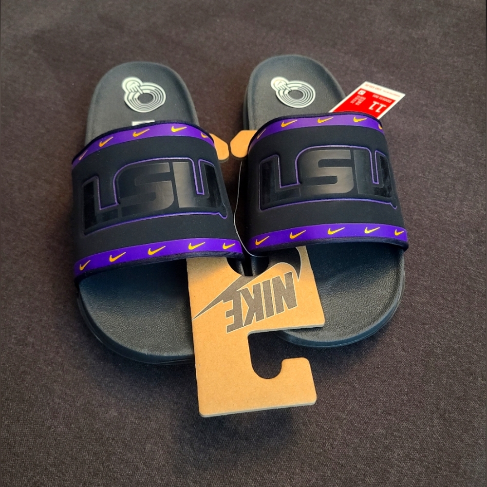 LSU Tigers Nike Slides